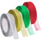 thumbnail image 1 of 4 rollos de cintas de organza con purpurina metálica navideña de 4/5 pulgadas de ancho, cinta dorada, plateada, roja y verde para envolver regalos, decoración de la habitación del árbol de Navidad, 1 of 5