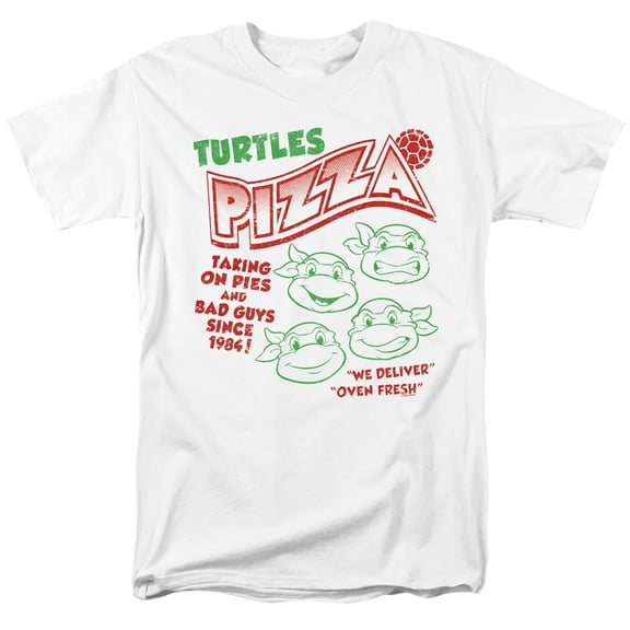 TMNT Teenage Mutant Ninja Turtles Turtles Pizza Unisex Adult T Shirt