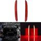 thumbnail image 4 of Car LED Rear Bumper Fog Lamp Brake Light Dynamic Turn Signal Reflector for 2016-2018, 4 of 5