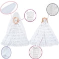 thumbnail image 4 of Vestido de novia E-TING Princess con velo para muñecas de 11.5 pulgadas, 4 of 4
