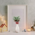 thumbnail image 5 of 2 Pcs Christmas Hanging Mistletoe Decor Bouquet Holiday Home Christmas Party Holiday Decoration, 5 of 10