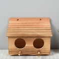 thumbnail image 4 of Casa de Bluebird para exteriores, casa para pájaros resistente a con puerta exterior y de depredadores para colgar al Soledad casa de pájaros, 4 of 10