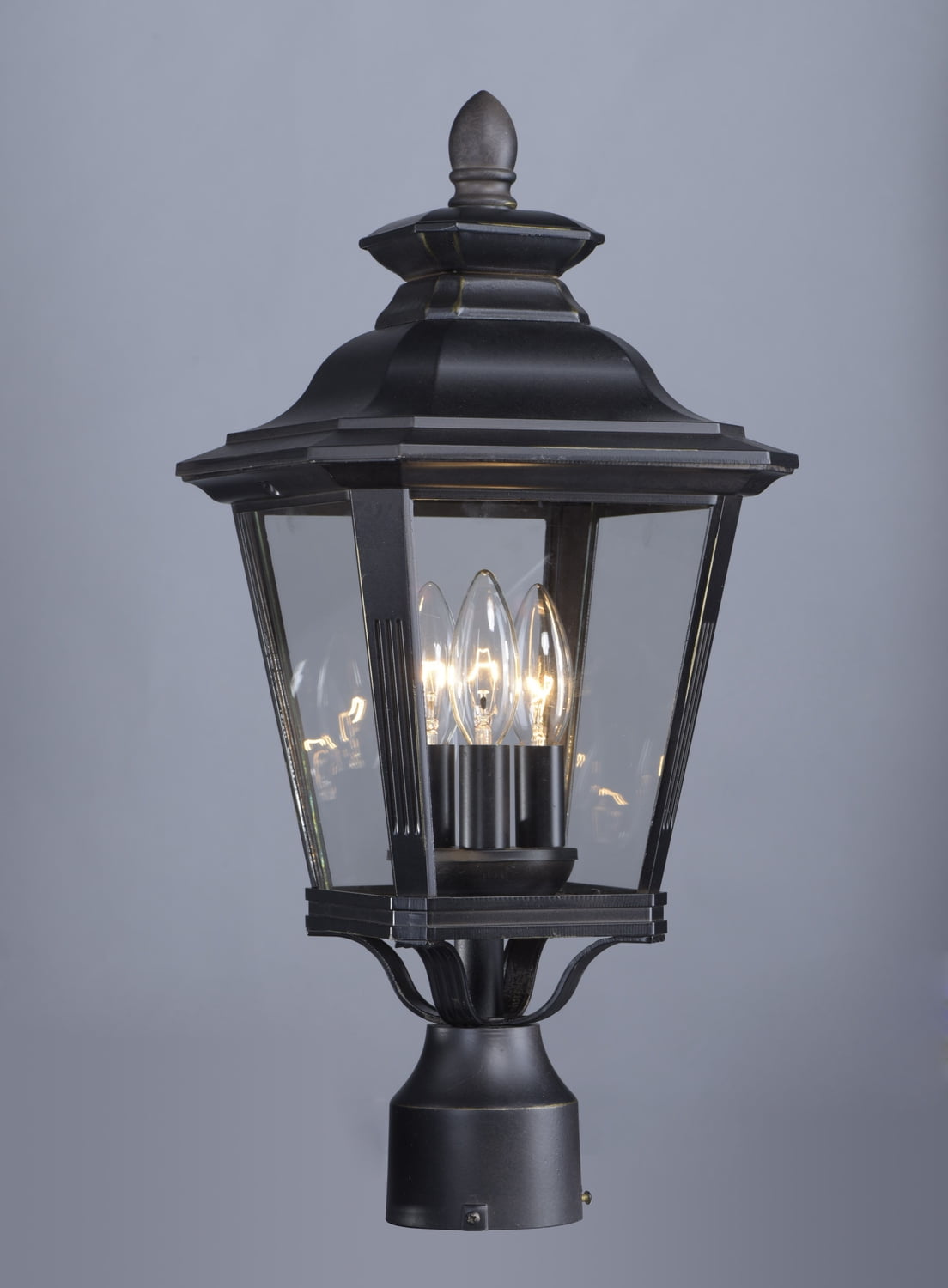 Maxim Lighting - Three Light Outdoor Post Mount - Outdoor Pole/Post Mount -