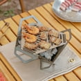 thumbnail image 6 of Stainless Grill Folding Fire Pit Foldable BBQ Fire Pit Practical Campfire Pit, 6 of 6