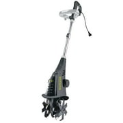 Sun Joe Electric Corded Garden Cultivator with 2.5 Amp Motor & Steel Blades, Green, TJ599E