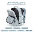 thumbnail image 3 of Large Backpack Women, Carry on Backpack,Hiking Backpack Waterproof Outdoor Sports Rucksack Casual Daypack School Bag Fit 14 inch Laptop with Shoes Compartment, 3 of 9
