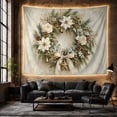 thumbnail image 6 of Wreath Textured Painterly With Consists Soft Swirling Washes, Mystical Fantasy for Space Lovers, Galaxy Room Decor, Christmas Gift, Tapestry Wall Hanging for Bedroom and Dorm, 6 of 7