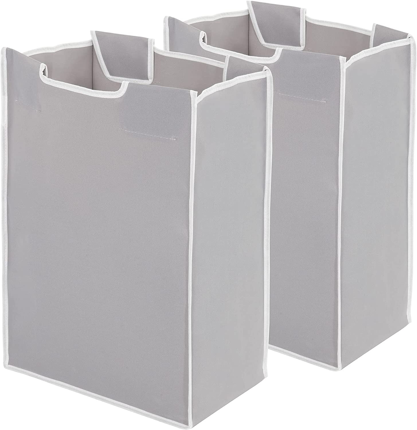 2 Pack Laundry Sorter Replacement Bags, No Hangers, Laundry Hamper Cart