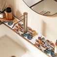 thumbnail image 2 of Yayeee Faucet Mat for Kitchen Sink 14.7" Diatomite Long Splash Guard Pad, Autumn Day Pattern, 2 of 7