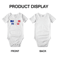 thumbnail image 3 of Made In France Cute Baby Bodysuit Boy Girl Clothes, 3 of 5