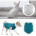 thumbnail image 3 of 8 piezas Camisas para perros Ropa en blanco para mascotas Camisas lisas para perros suaves Ropa para perros Gatos Mascotas #yogu, 3 of 5
