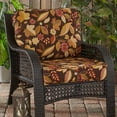thumbnail image 3 of Greendale Home Fashions 24 x 24 in. Timberland Floral Premium 2-Piece Deep Seat Cushion Set, 3 of 9