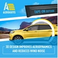 thumbnail image 6 of AEROGUYS Extra Durable Window Deflectors Tape-On Window Visors Rain Guards Fit for Ford Edge 2015-2025, Sun Visors, Wind Vent for Shades, Exterior Car Accessories - 4 pcs. AG0899, 6 of 9