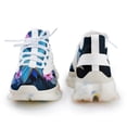 thumbnail image 4 of Blue Butterfly Flowers Walking Shoes for Men Woman Lightweight Tennis Fashion Elastic Sports Shoes Cushion Basketball Shoes, 4 of 7