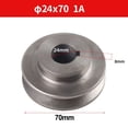 thumbnail image 1 of V-Belt pulley A Type Sinlge Slot Pulley Motor Cast Iron Dia Power Tool Accessory, 1 of 7