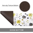 thumbnail image 5 of Kitchen Rugs Non Slip Washable Anti Fatigue Kitchen Mats for Floor Watercolor Floral Kitchen Rugs and Mats, Sage Green Beige PVC Standing Rugs for Kitchen Floor, Office, Sink 18''''x30'''', 5 of 6