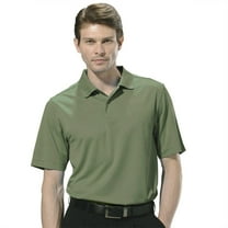 Monterey Club Men's Herringbone Texture Solid Golf Polo Shirt #1059