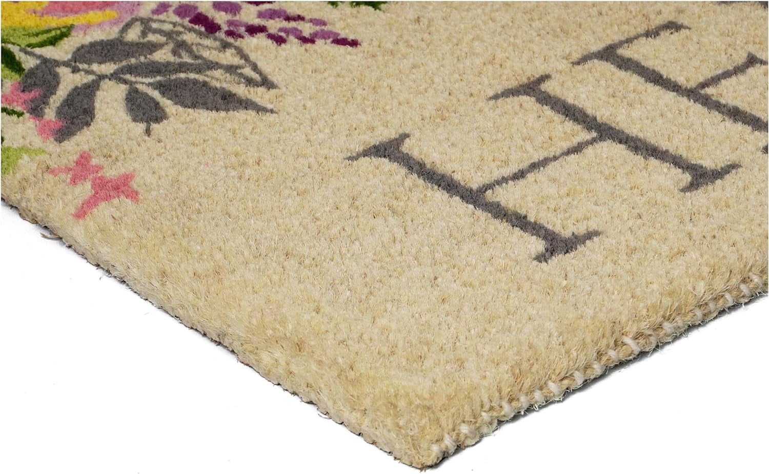 Calloway Mills 112901830 Blossoming Floral Hello Doormat 18" x 30"