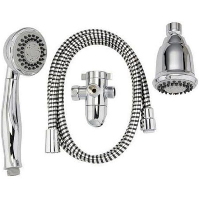 Plumb Pak 8313868 Kit de Douche à Main 3.15 Po. 3 FNC, Chrome