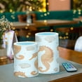 thumbnail image 3 of Yayeee Flameless Candles with Remote Flickering Battery Operated Multi Color Changing, Orange Seahorse, 3 of 7
