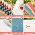 4 Sets Discbound Notebooks 8.5 x 11 Inch Customizable Bright Color ...