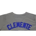 thumbnail image 4 of Camiseta de béisbol Santurce Crabbers Puerto Rico 21 Clemente Jerseys Costura Bordado Deportes Al Aire Libre Alta Calidad Blanco Gris Nuevo, 4 of 5