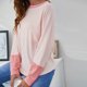 thumbnail image 5 of Moda mujer casual manga larga cuello redondo patchwork señoras tops sudaderas Fridja FKASFK2413, 5 of 6
