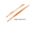 thumbnail image 3 of INSPIRE CHIC Sneakers Orange Flat Shoelaces Gradient Crackle Alien Sun Pattern Athletic Shoelaces 1 Pair Orange 2 140cm/55.1", 3 of 4