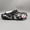 Star Beya [Black and White Mix], variant on Tie-dye clogs, women's casual breathable sandals, new fashionable slippers