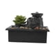 thumbnail image 3 of Fuente de agua, adorno de mesa, decoración Fengshui para aliviar el estrés, fuente de agua de jardín , fuente de cascada de mesa 002, 3 of 8