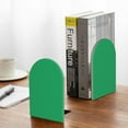 thumbnail image 5 of KLL Forestgreen Print Wood Book Ends for Shelves,1 Pair Wood Bookends Book Holder Stand Decorative, Book Stoppers for Heavy Duty Books CD File Video Games, 5 of 8