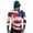 Royal Blue, variant on GrmtClth Mens Long Sleeve Sun Protection Shirts UPF 50 Fishing Hiking 250th Anniversary American Flag Hooded 4th Of July Sun Shirt Lightweight Rash Guard with Mask Blue L