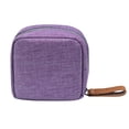 thumbnail image 1 of Mini bolso cosmético pequeño portátil multiusos para llevar en la mano, bolsa de almacenamiento de tampones con sobre rojo, 1 of 6
