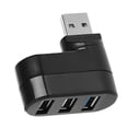 thumbnail image 1 of Adaptador USB 3.0 2.0 Hub Negro perfke 3 Puertos USB, 1 of 9