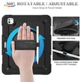 thumbnail image 3 of Funda SEYMAC de serie para iPad Pro 13 2024 con accesorios, color negro, 3 of 9
