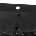 thumbnail image 2 of Almencla Black Driver Floorboard Fringe Cover for Heritage Motorcycle Decoration, 2 of 8