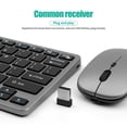 thumbnail image 5 of Wireless Keyboard & Mouse Combo - 2.4G/Bluetooth 5.0, 3-Mode Mini Set for Laptop/PC, 5 of 8