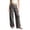 SCC260729#Grey, variant on Girls Wide Leg Baggy Pants Drawstring Pants Cotton Linen Pants loose fit Trousers 4T-13T