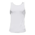 thumbnail image 2 of Aayomet Hommes Débardeurs et Été Décontracté Col Rond Imprimé Style Raglan Haut sous-Vêtement (Blanc, TTTG), 2 of 4
