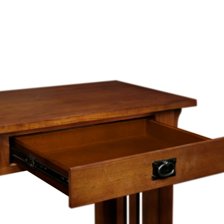 Leick Furniture Mission Sofa Table Medium Oak Baci Living Room