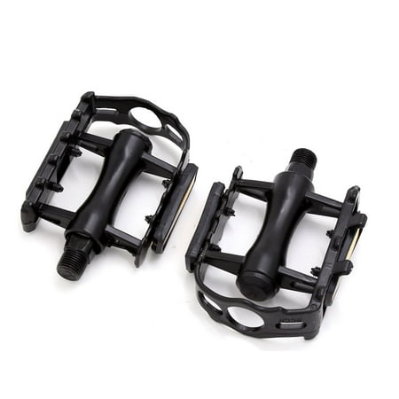 - Pair Orange Reflector Metal Anti-slip Mountain Bike Bicycle Platform Flat Pedal