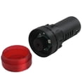 thumbnail image 5 of Mxuteuk 2 piezas 0.866 in AC/DC 110 V LED rojo zumbador flash alarma señal indicador luz AD16-22SM-RR110V, 5 of 5