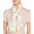 thumbnail image 1 of Barbour Squiggle Stripe Wrap Scarf, 1 of 1