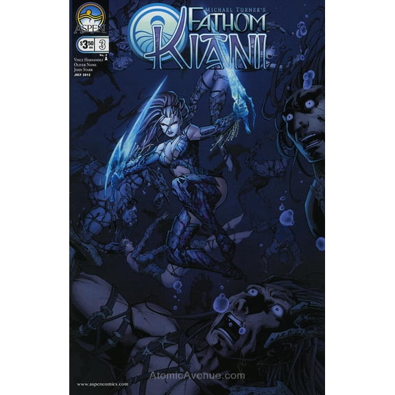 Fathom: Kiani (Vol. 2) #3A VF ; Aspen Comic Book