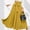 Yellow, variant on JNGSA Women's High Waist Formal Skirt Elegant Front Lace-Up Pleated Skirt Buisness Casual Flowy Long Skirt Black