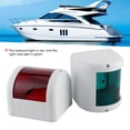 thumbnail image 3 of LED Boat Light, ABS Plastic 12V-24V Navigation Signal Light 2 Nautical Miles Visibility  For Floating Boats For Yachts, 3 of 8