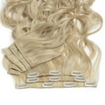 thumbnail image 6 of SEGO 17" Curly Secret Extensions 8PCS/SET 18 clips Full Head Clip in Hair Extensions 170Grams Thick Real Natural Hairpiece, 6 of 8