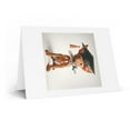 thumbnail image 2 of DistinctInk Greeting Card / Note Card - Cirnechi Dell’etna Puppy Graduation - PACK of 3, 2 of 7