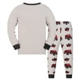 thumbnail image 3 of WIBACKER Baby Boys 2-Piece Pajamas Sleepwear Kids Pjs 100% Viscose for Baby, Toddler, Little, Big Boy, Truck, 3 of 12