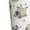 White, variant on Pugs Print Pajama Pants for Men,Men’s Pajama Bottoms,Mens PJ Pants with Pockets & Button Fly-Medium